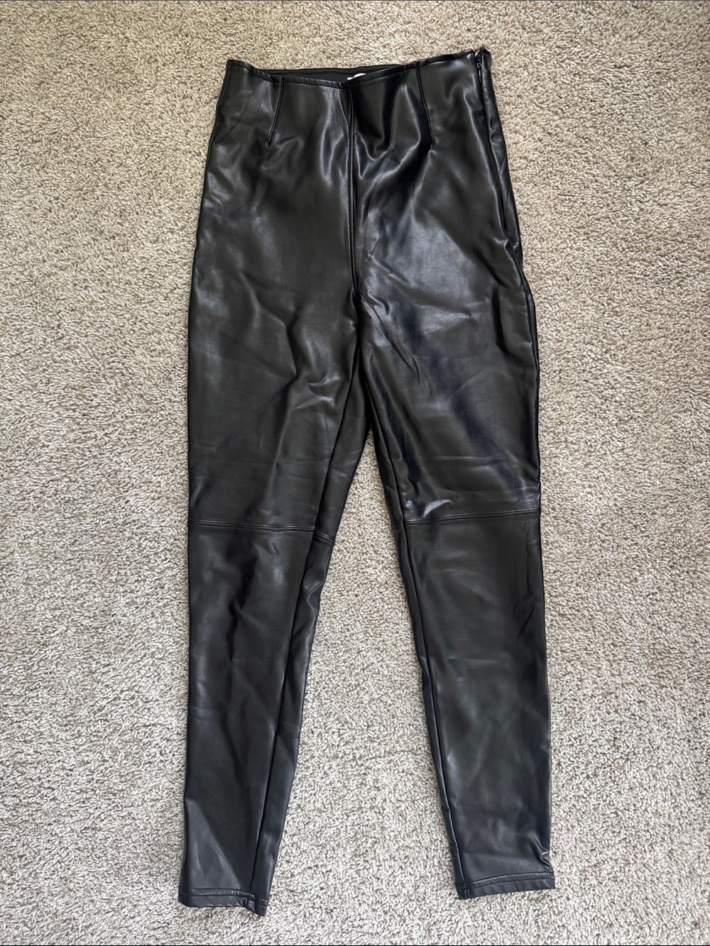 Abercrombie Leather Leggings
